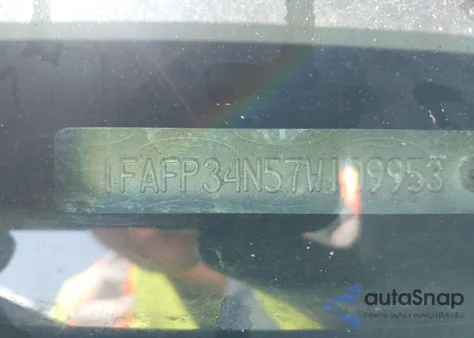 2007 Ford Focus S/Se/Ses z USA, uszkodzony, nr VIN 1FAFP34N57W109953